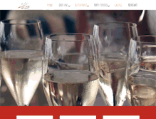 Tablet Screenshot of gourmet-party.ch